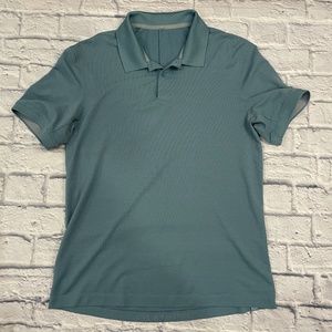 Lulu🍋 | Men's Tops, Metal Vent Tech Polo (L/XL - Teal)